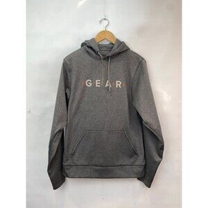 Sitka Gear Hoodie Athletic Dri Fit Polyester Pullover Gray Men's Size Small